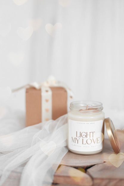 Bougie "Light my Love"